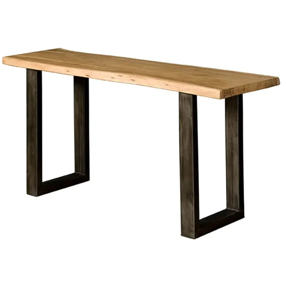 Tower living sidetable Tiago Tree-trunk acacia hout 150x45x70cm Outlet