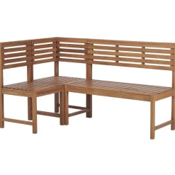 Beliani TREIA - Tuinset voor 4 - Lichte houtkleur - Acaciahout Online