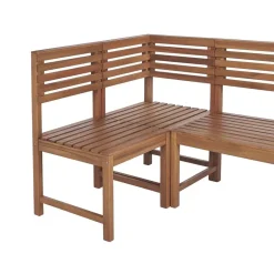 Beliani TREIA - Tuinset voor 4 - Lichte houtkleur - Acaciahout Online