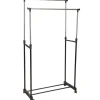 Trendoz Kledingrek - mobiel - dubbele stang - 160 cm Clearance