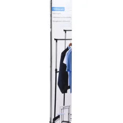 Trendoz Kledingrek - mobiel - dubbele stang - 160 cm Clearance