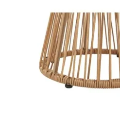 Beliani TRESTINA - Bistroset voor 2 - Natuurlijk - PE rotan Online