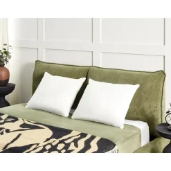 Beliani TRIGLAV - Hoofdkussen set van 2 - Wit - 50 x 60 cm - Laag - Polyester Hot