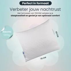 Troonz Hoofdkussen One - Verkoelend, Afmeting 60 x 70 cm Best