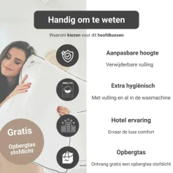 Troonz Hoofdkussen Two - Comfortabel en Ademend Online