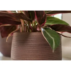 Ter Steege TS Collection plantenpot - Lydia - paars - 20 x 22 cm - keramiek Discount