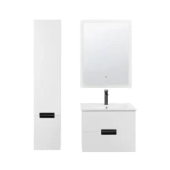 Beliani TUDELA - Badkamermeubel - Wit - MDF Sale