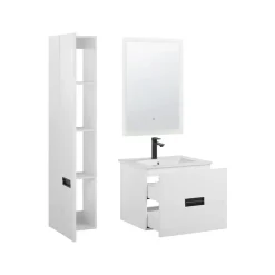 Beliani TUDELA - Badkamermeubel - Wit - MDF Sale