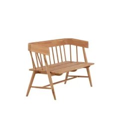 Fjôrd Tuinbank Naturel Teakhout - 132x132x85cm - Split Best