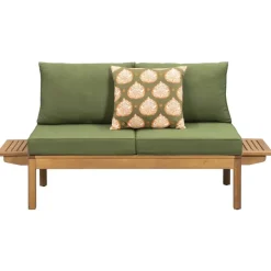 Le Sud Tuinbank Orleàns Brest - naturel/donkergroen - 61x157x61 cm Online