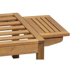 Le Sud Tuinbank Orleàns Brest - naturel/donkergroen - 61x157x61 cm Online