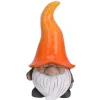 Merkloos Tuinkabouter gnoom - oranje muts - polystone - 23 cm Sale