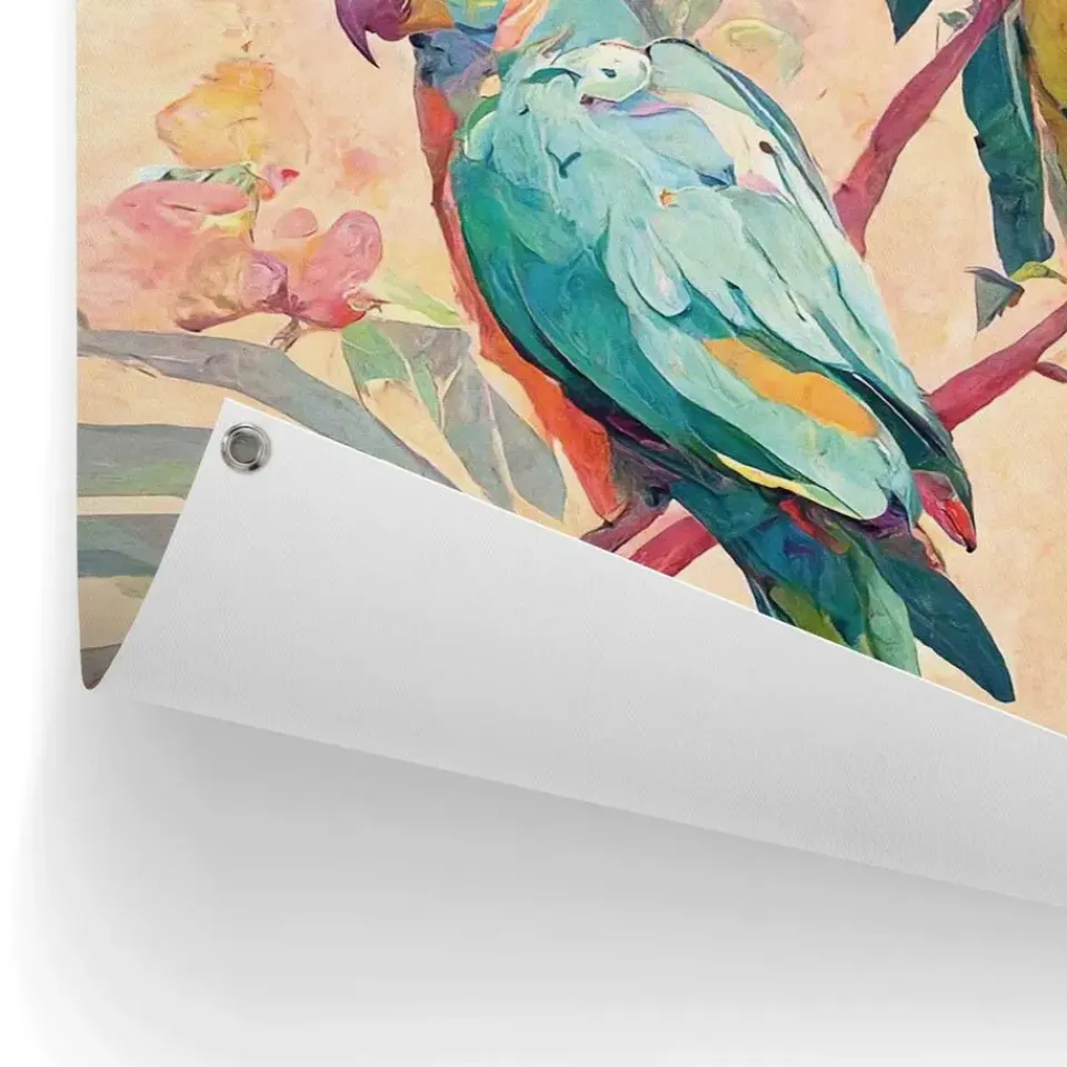 Reinders Tuinposter Bird Party - 80 x 60cm - Groen Hot