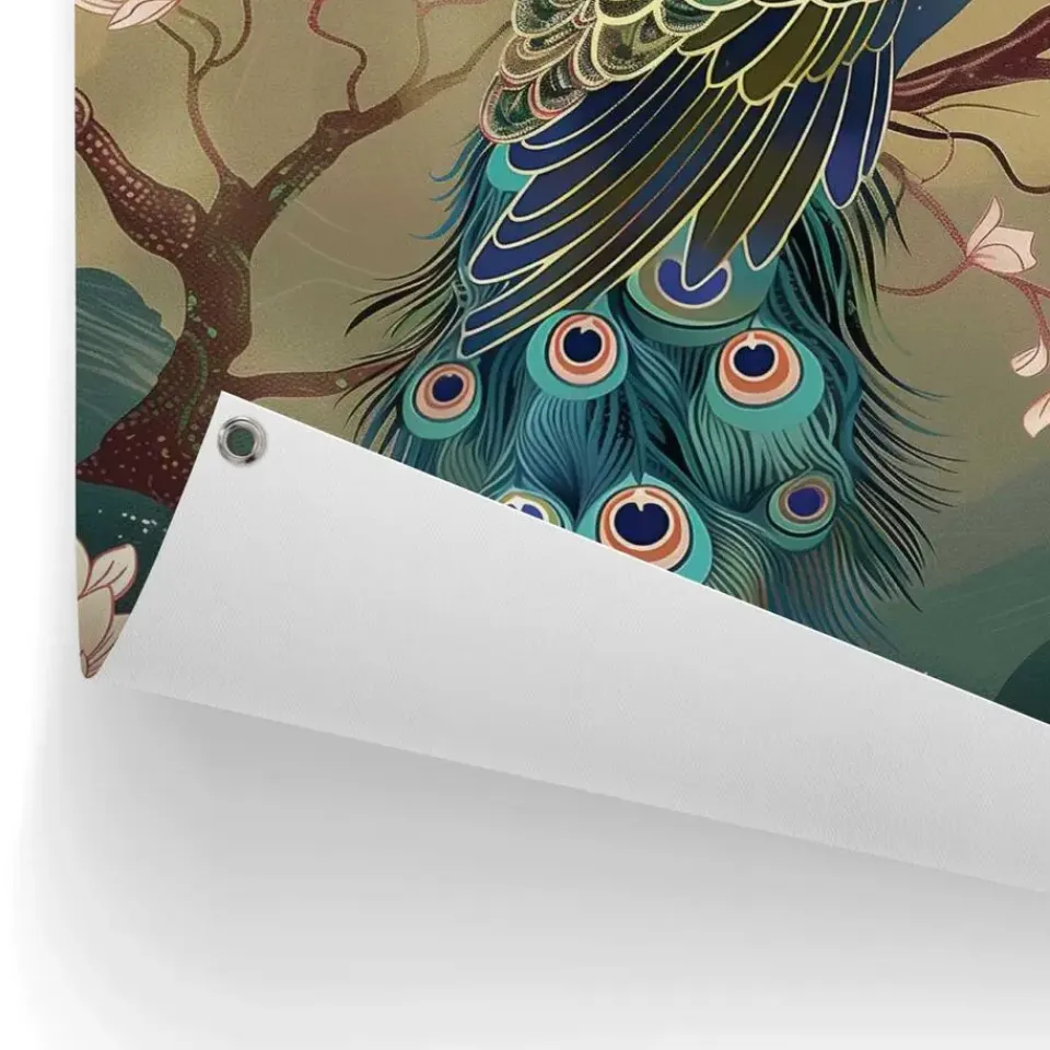 Reinders Tuinposter Birds in Style - 80 x 60cm - Blauw Outlet