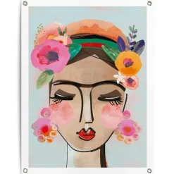 Reinders Tuinposter Happy Face - 80 x 60cm - Bont Online