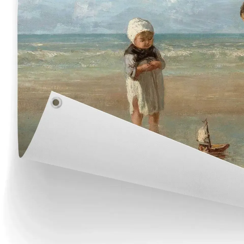 Reinders Tuinposter Israëls Kinderen der Zee - 60 x 80cm - Beige