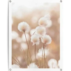 Reinders Tuinposter Katoentak - 80 x 60cm - Beige Sale