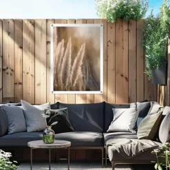 Reinders Tuinposter Pampas - 80 x 60cm - Beige Best