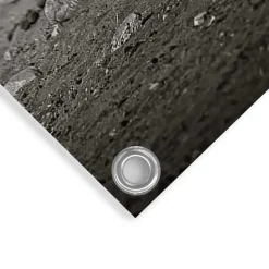 Reinders Tuinposter Wandelende olifant - 80 x 60cm - Zwart Clearance