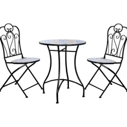 Sens-Line Tuinset Lina- zwart/mozaïek Hot