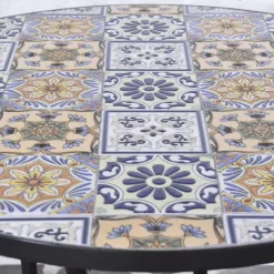 Sens-Line Tuinset Lina- zwart/mozaïek Hot