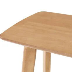 Beliani TULARE - Consoletafel - Lichte houtkleur - Rubberhout New