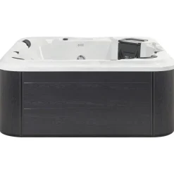 Beliani TULAROSA - Whirlpool buitenbad - Wit - 210 x 210 cm - Acryl