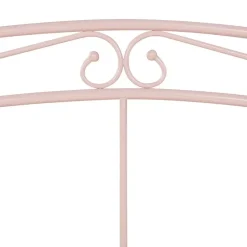 Beliani TULLE - Eenpersoonsbed - Roze - 90 x 200 cm - Metaal Clearance