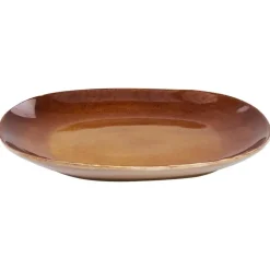 Beliani TURMERIC - Serviesset 16 delig - Goudbruin - Steengoed Sale