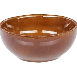 Beliani TURMERIC - Serviesset 16 delig - Goudbruin - Steengoed Sale