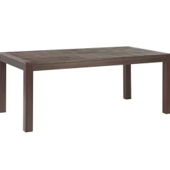 Beliani TUSCANIA - Tuintafel - Donkerhout - 100 x 180 cm - Eucalyptushout New