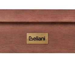 Beliani TUSCANIA - Tuintafel - Donkerhout - 100 x 180 cm - Eucalyptushout New