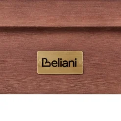 Beliani TUSCANIA - Tuintafel - Donkerhout - 100 x 180 cm - Eucalyptushout New