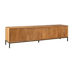 StarFurn Tv-meubel Naturel Hout - 210x45x55cm - Madison Clearance