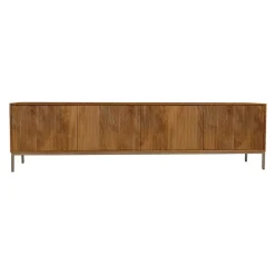 StarFurn Tv-meubel Naturel Hout - 210x45x55cm - Madison Clearance