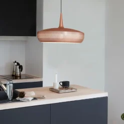 Leen Bakker Umage Clava Dine lampenkap brushed copper - Ø 43 cm New