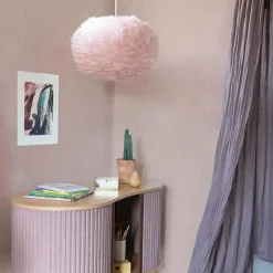 Leen Bakker Umage Eos Medium lampenkap light rose - Ø 45 cm Best