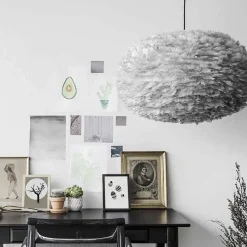 Leen Bakker Umage Eos X-large lampenkap light grey - Ø 75 cm Hot