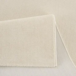 Muratap Uni Effen Laagpolig Vloerkleed Modern Creme - 200x290 CM Sale