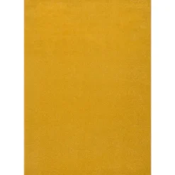 Muratap Uni Effen Laagpolig Vloerkleed Modern Geel - 140x200 CM Online