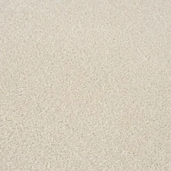 Muratap Uni Rond Effen Laagpolig Vloerkleed Modern Creme - 120 CM ROND New