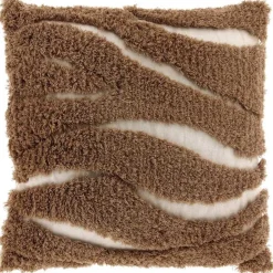 Unique Living - Kussen Marina - 45x45cm - Bruin Clearance