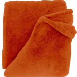 Unique Living - Plaid Justin 150x200cm - Orange Flame Sale