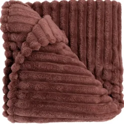 Unique Living - Plaid Lex 150x200cm - Marsala Hot