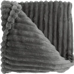 Unique Living - Plaid Lex 150x200cm - Dark Grey New