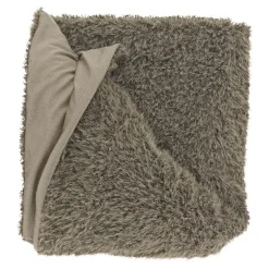 Unique Living - Plaid Rosa 140x180cm - Rocky Brown Hot