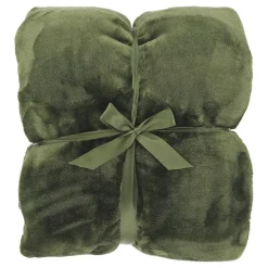 Unique Living - Plaid Silke 150x200cm - Winter Green Sale