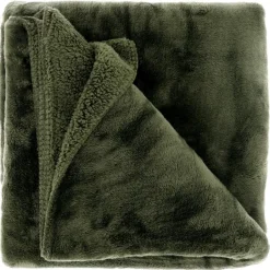 Unique Living - Plaid Torvah 150x200cm Winter Green