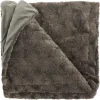 Unique Living - Plaid Veerle 150x200cm - Taupe Clearance