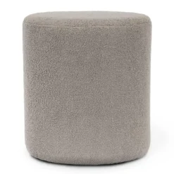 Unique Living - Poef Teddy - 35x38cm - Chateau Grey New
